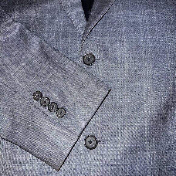 Cremieux‎ Loro Piana Blazer Sport Coat Casual Jacket Size 42R Wool Super 130s - Picture 8 of 10